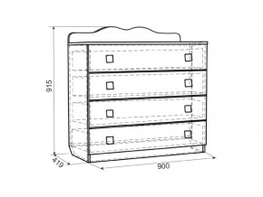 Комод Фэнтези (Мебельсон) в Сухом Логу - suhoj-log.mebel-e96.ru