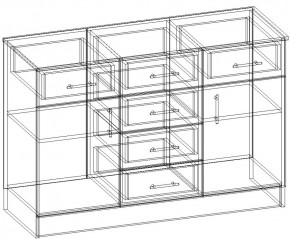 Комод К1200 2Д серия София в Сухом Логу - suhoj-log.mebel-e96.ru