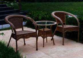 Комплект садовой мебели (стул RC16/стол RT 206) Коричневый в Сухом Логу - suhoj-log.mebel-e96.ru