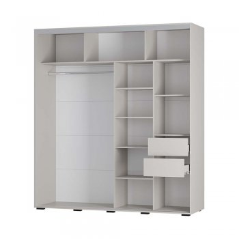 Шкаф-купе Крафт-6 кашемир 2000 мм (БТС) в Сухом Логу - suhoj-log.mebel-e96.ru