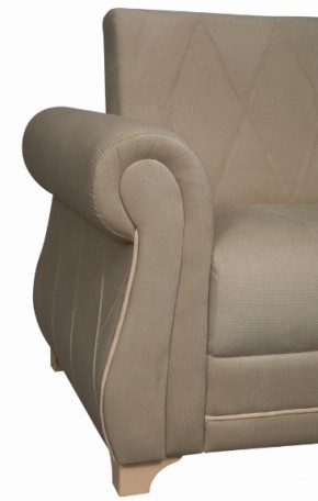 Кресло для отдыха Порто (велюр текстура латте / микровельвет крем) в Сухом Логу - suhoj-log.mebel-e96.ru