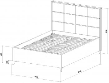 Кровать с подъемным механизмом Мега синий (Лин) в Сухом Логу - suhoj-log.mebel-e96.ru