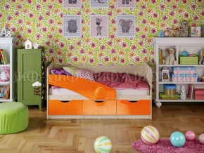 Кровать Бабочки (Оранжевый металлик) 1800 в Сухом Логу - suhoj-log.mebel-e96.ru
