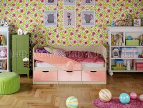 Кровать Бабочки (Розовый металлик) 1800 в Сухом Логу - suhoj-log.mebel-e96.ru