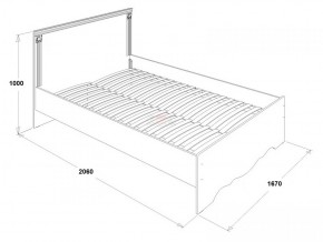 Кровать двойная Ольга 1Н + 2-а ящика (1600*2000) в Сухом Логу - suhoj-log.mebel-e96.ru