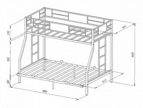 Кровать двухъярусная Гранада-ЯЯ 140 с ящиками в Сухом Логу - suhoj-log.mebel-e96.ru