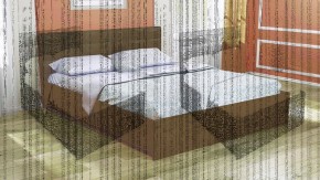 Кровать интерьерная Лита с латами 1400*2000 в Сухом Логу - suhoj-log.mebel-e96.ru