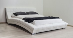 Кровать интерьерная Оливия 1600 (белый) (НиК) в Сухом Логу - suhoj-log.mebel-e96.ru