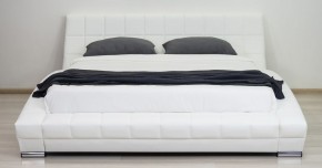 Кровать интерьерная Оливия 1600 (белый) (НиК) в Сухом Логу - suhoj-log.mebel-e96.ru