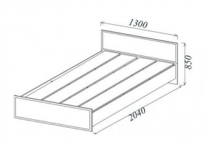 Кровать Классика 1200 в Сухом Логу - suhoj-log.mebel-e96.ru