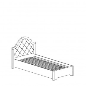 Кровать одинарная Флора 914 (Яна) в Сухом Логу - suhoj-log.mebel-e96.ru