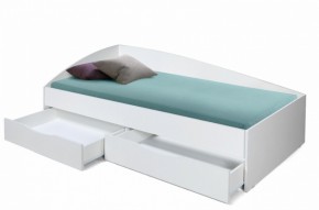 Кровать одинарная Фея - 3 асимметричная 1900х800 (белая) (Олм) в Сухом Логу - suhoj-log.mebel-e96.ru