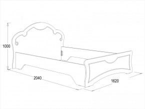 Кровать Ольга-10 МДФ (1400) в Сухом Логу - suhoj-log.mebel-e96.ru