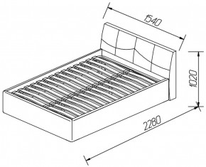 Кровать с ПМ Ривьера Белый (МЛК) в Сухом Логу - suhoj-log.mebel-e96.ru