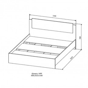 Кровать Софи СКР1600.1 (ДСВ) в Сухом Логу - suhoj-log.mebel-e96.ru