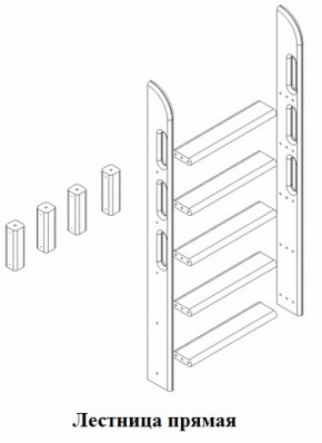 Кровать Сонечка 2-х ярусная (модульная) в Сухом Логу - suhoj-log.mebel-e96.ru