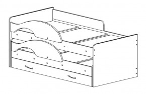 Кровать выкатная Радуга (Матрешка) 800*1600 в Сухом Логу - suhoj-log.mebel-e96.ru