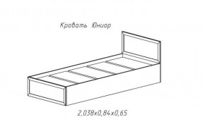 Кровать ЮНИОР (800х2000) (АстридМ) в Сухом Логу - suhoj-log.mebel-e96.ru