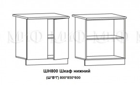 Кухонный гарнитур Лиза-2 (1700) Белый глянец холодный в Сухом Логу - suhoj-log.mebel-e96.ru