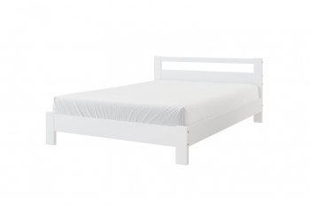 Кровать из массива Лана Белый Античный (БМ) в Сухом Логу - suhoj-log.mebel-e96.ru