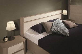 Кровать двуспальная Лацио (СБК) в Сухом Логу - suhoj-log.mebel-e96.ru