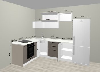Угловой кухонный гарнитур Санвут 1516х2100 мм в Сухом Логу - suhoj-log.mebel-e96.ru