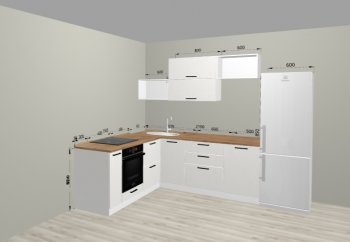 Угловой кухонный гарнитур Санвут 1516х2100 мм в Сухом Логу - suhoj-log.mebel-e96.ru