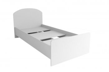 Кровать Лавис КРД 900.1 белый софт (ДСВ) в Сухом Логу - suhoj-log.mebel-e96.ru