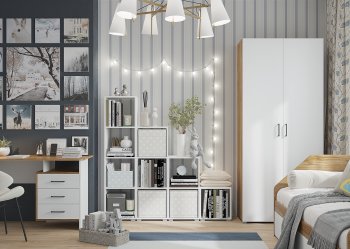 Набор детской мебели Лайт, модульный комп.2 (Гор) в Сухом Логу - suhoj-log.mebel-e96.ru