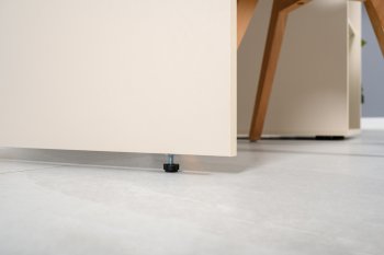 Стол письменный Лайт 12.163. сатин (Моби) в Сухом Логу - suhoj-log.mebel-e96.ru