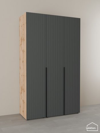 Шкаф с антресолью 1200 мм Linnea MHR-3A-2 2450х1200х510 (ДВ-М 11.1.25) в Сухом Логу - suhoj-log.mebel-e96.ru