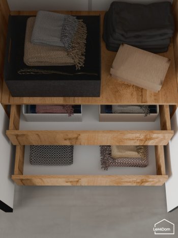 Шкаф с антресолью 1200 мм Linnea MHR-3A-2 2450х1200х510 (ДВ-М 11.1.25) в Сухом Логу - suhoj-log.mebel-e96.ru