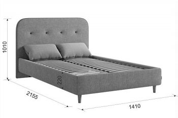 Кровать с основанием Лео 120х200 см (Мебельсон) в Сухом Логу - suhoj-log.mebel-e96.ru