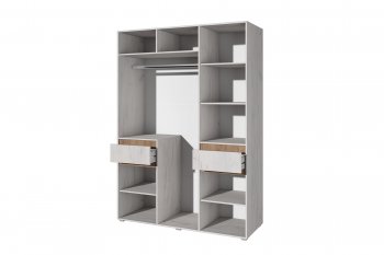 Спальный гарнитур Лиана золотой, модульный (Зарон) в Сухом Логу - suhoj-log.mebel-e96.ru