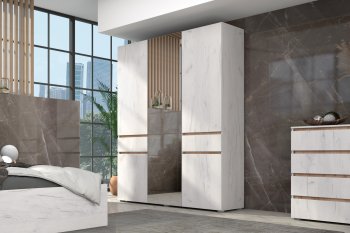 Шкаф 1600 мм Лиана золотой (Зарон) в Сухом Логу - suhoj-log.mebel-e96.ru