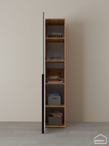 Шкаф Linnea MHR-1-2 2050х400х510 (ДВ-М 11.1.25) в Сухом Логу - suhoj-log.mebel-e96.ru