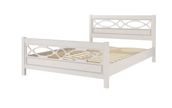 Кровать из массива Лоренса льняной (БМ) в Сухом Логу - suhoj-log.mebel-e96.ru