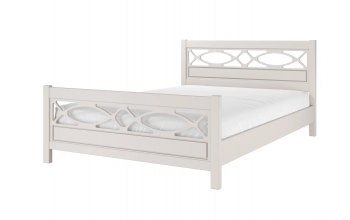 Кровать из массива Лоренса льняной (БМ) в Сухом Логу - suhoj-log.mebel-e96.ru
