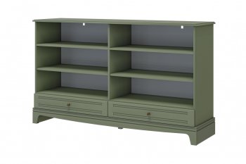 Комод 4 двери 2ящ. Лорето, зеленый самшит (БМ) в Сухом Логу - suhoj-log.mebel-e96.ru