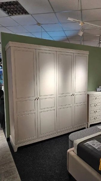 Спальный гарнитур Лорето, модульный, льняной (БМ) в Сухом Логу - suhoj-log.mebel-e96.ru
