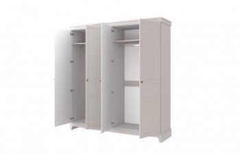 Шкаф 2000 мм распашной ШР-4 Лорето, льняной (БМ) в Сухом Логу - suhoj-log.mebel-e96.ru