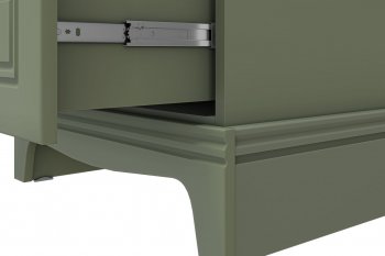 Комод 5 ящиков Лорето зеленый самшит (БМ) в Сухом Логу - suhoj-log.mebel-e96.ru