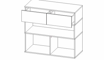 Стенка луксор (АстридМ) в Сухом Логу - suhoj-log.mebel-e96.ru