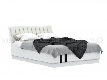 Кровать с подъемным механизмом Магнолия белый (Миф) в Сухом Логу - suhoj-log.mebel-e96.ru | фото