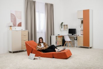 Кресло Марвэл террокотовая (Моби) в Сухом Логу - suhoj-log.mebel-e96.ru