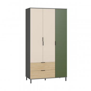 Шкаф 1200 мм Марвэл 16.317.03 зеленый (Моби) в Сухом Логу - suhoj-log.mebel-e96.ru