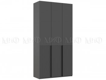Шкаф 1200 мм Марвэл с доп. ящиками, графит (Миф) в Сухом Логу - suhoj-log.mebel-e96.ru