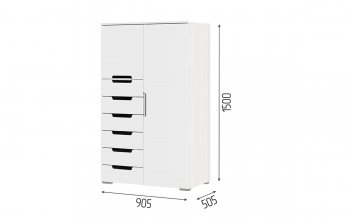 Комод-шкаф Миа КМ 053 (СтендМ) в Сухом Логу - suhoj-log.mebel-e96.ru