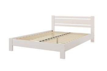 Кровать из массива Милс льняной (БМ) в Сухом Логу - suhoj-log.mebel-e96.ru
