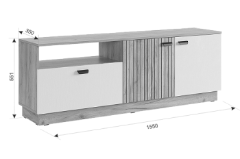 Стенка Моди К1 (Мебельсон) в Сухом Логу - suhoj-log.mebel-e96.ru